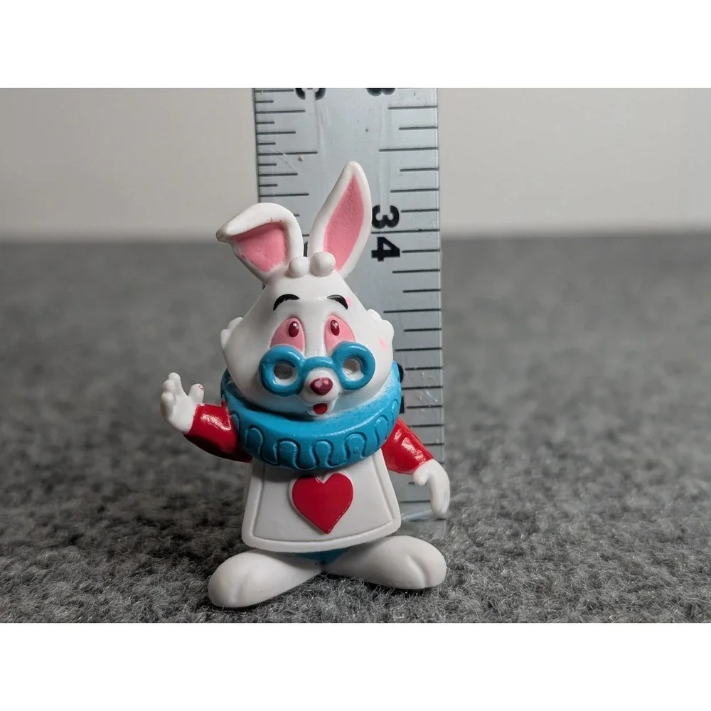 DISNEY Alice in Wonderland Animators Collection White Rabbit Figure Cake Topper